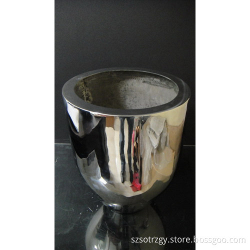 metal vase